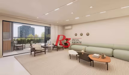 Apartamento com 4 dormitórios à venda, 300 m² por R$ 4.090.000,00 - Boqueirão - Santos/SP