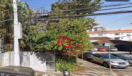 Terreno à venda, 272 m² por R$ 2.200.000,00 - Embaré - Santos/SP