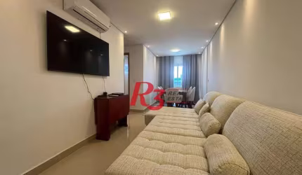 Apartamento à venda, 52 m² por R$ 840.000,00 - Embaré - Santos/SP