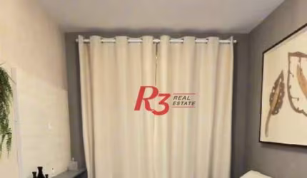 Apartamento com 2 dormitórios à venda, 45 m² por R$ 290.000,00 - Castelo - Santos/SP