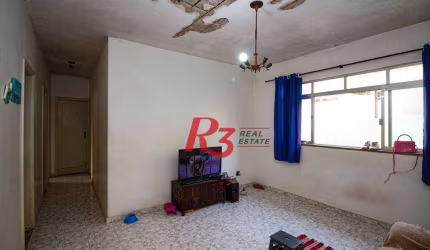 Apartamento com 3 dormitórios à venda, 85 m² por R$ 375.000,00 - Ponta da Praia - Santos/SP