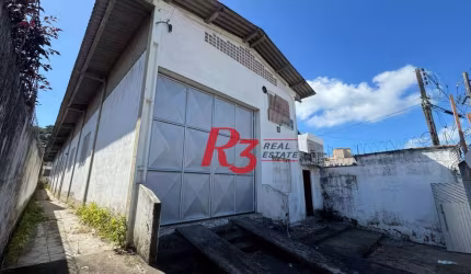 Galpão para alugar, 347 m² por R$ 11.750,00/mês - Parque Bitaru - São Vicente/SP