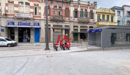 Galpão, 390 m² - venda por R$ 690.000,00 ou aluguel por R$ 4.257,00/mês - Vila Nova - Santos/SP