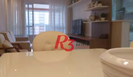 Apartamento com 2 dormitórios à venda, 84 m² por R$ 905.000,00 - Boqueirão - Santos/SP