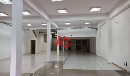 Loja para alugar, 600 m² por R$ 21.484,51/mês - Gonzaga - Santos/SP
