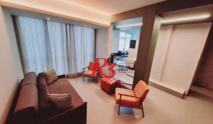 Apartamento à venda, 48 m² por R$ 450.000,00 - Embaré - Santos/SP