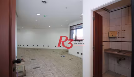 Sala à venda, 57 m² por R$ 350.000,00 - Vila Nova - Santos/SP