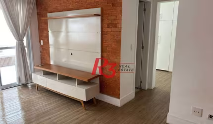 Apartamento Garden  com 2 dormitórios à venda, 111 m² por R$ 950.000 - Gonzaga - Santos/SP