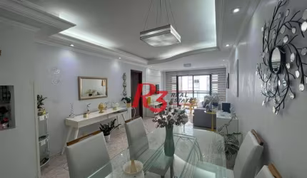 Apartamento à venda, 123 m² por R$ 1.300.000,00 - Boqueirão - Santos/SP