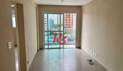 Apartamento com 2 dormitórios, 65 m² - venda por R$ 624.000,00 ou aluguel por R$ 4.300,00/mês - Marapé - Santos/SP