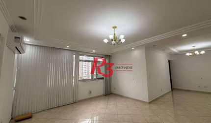 Apartamento com 144m² na Pompéia em Santos