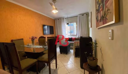 Apartamento com 3 dormitórios à venda, 91 m² por R$ 430.000,00 - Encruzilhada - Santos/SP