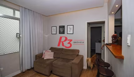 Apartamento à venda, 77 m² por R$ 370.000,00 - Aparecida - Santos/SP