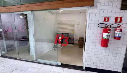 Loja para alugar, 16 m² por R$ 2.500,00/mês - Gonzaga - Santos/SP