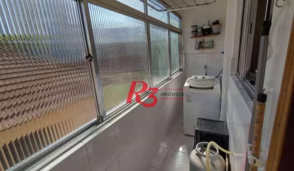 Apartamento à venda, 58 m² por R$ 360.000,00 - Aparecida - Santos/SP
