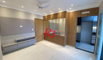 Apartamento para alugar, 69 m² por R$ 6.800,02/mês - Boqueirão - Santos/SP