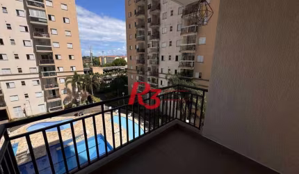 Apartamento com 3 dormitórios à venda, 69 m² por R$ 481.000,00 - Areia Branca - Santos/SP
