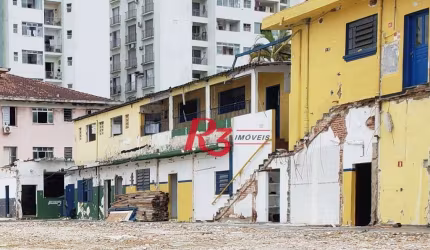 Terreno, 350 m² - venda por R$ 2.700.000,00 ou aluguel por R$ 15.400,00/mês - Vila Belmiro - Santos/SP