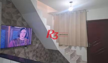 Casa com 3 dormitórios à venda, 95 m² por R$ 250.000,00 - Saboó - Santos/SP
