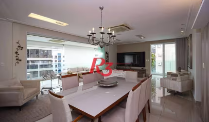 Apartamento com 4 suítes à venda, 277 m² por R$ 4.300.000 - Embaré - Santos/SP