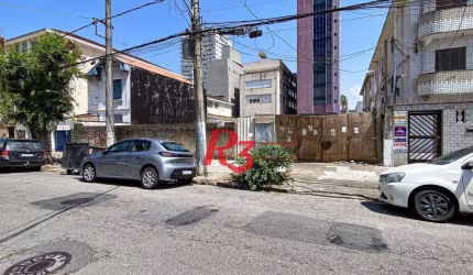 Terreno para alugar, 1000 m² por R$ 25.000,00/mês - Encruzilhada - Santos/SP