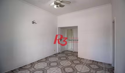 Apartamento com 3 dormitórios à venda, 83 m² por R$ 330.000,00 - José Menino - Santos/SP