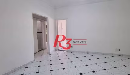 Apartamento com 2 dormitórios à venda, 89 m² por R$ 426.000,00 - Boqueirão - Santos/SP