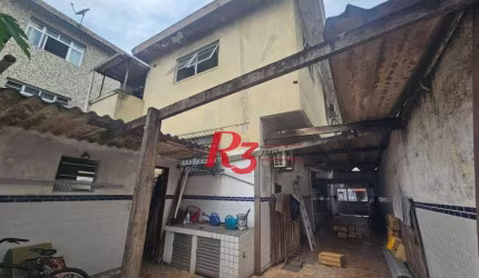 Terreno à venda, 500 m² por R$ 4.000.000,00 - Macuco - Santos/SP