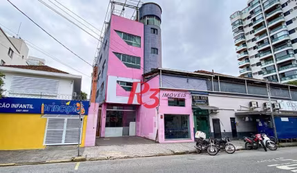 Prédio para alugar, 746 m² por R$ 30.000,02/mês - Boqueirão - Santos/SP