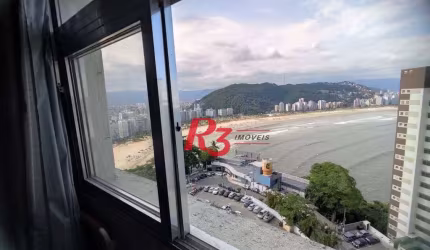 Apartamento com 1 dormitório à venda, 35 m² por R$ 300.000,00 - Ilha Porchat - São Vicente/SP