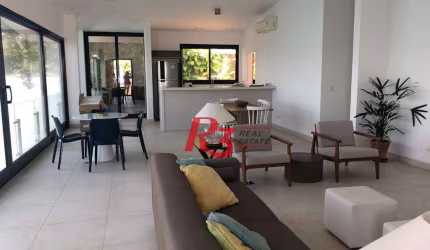 Casa com 4 dormitórios, 289 m² - venda por R$ 3.500.000 ou aluguel por R$ 13.900/mês - Loteamento João Batista Julião - Guarujá/SP