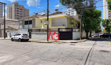 Raridade! Sobrado de esquina para locação comercial na Ponta da Praia, com 156 m², 5 vagas, potencial enorme!! Oportunidade de verdade!!!