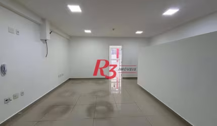 Sala para alugar, Fuschini, 53 m² por R$ 3.200/mês - Vila Matias - Santos/SP