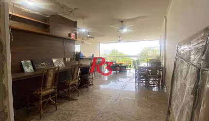 Apartamento com 3 dormitórios à venda, 148 m² por R$ 1.500.000,00 - Gonzaga - Santos/SP