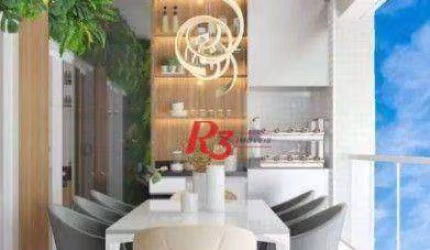 Apartamento com 2 dormitórios à venda, 83 m² por R$ 1.960.000,00 - Embaré - Santos/SP
