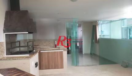 Casa para alugar, 180 m² por R$ 7.500,00/mês - Embaré - Santos/SP