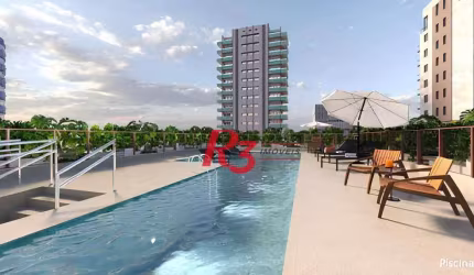 Apartamento com 3 quartos à venda, 99 m² por R$ 1.299.289 - Vila Rica - Santos/SP