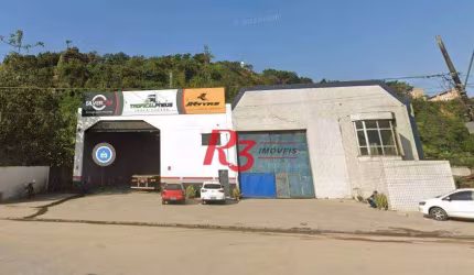 Galpão para alugar, 1400 m² por R$ 25.000,02/mês - Chico de Paula - Santos/SP