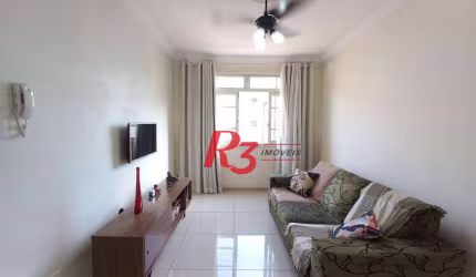 Apartamento com 2 dormitórios à venda, 60 m² por R$ 345.000,00 - Marapé - Santos/SP