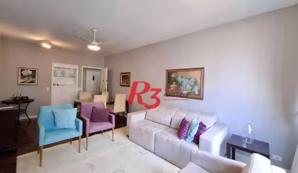 Apartamento à venda, com 3 quartos (1 suite) e 1 vaga, no Gonzaga, em Santos SP.