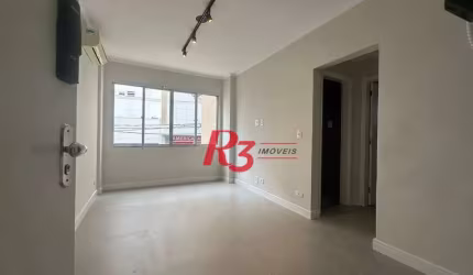 Apartamento com 1 dormitório à venda, 62 m² por R$ 400.000,00 - Gonzaga - Santos/SP