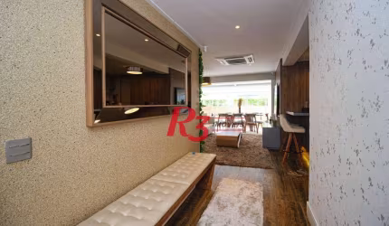 Apartamento Garden com 3 dormitórios à venda, 183 m² por R$ 2.900.000,00 - Gonzaga - Santos/SP