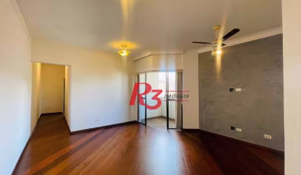 Apartamento à venda, 80 m² por R$ 650.000,00 - José Menino - Santos/SP
