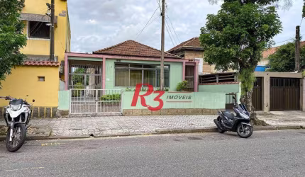 Terreno à venda, 500 m² por R$ 1.350.000,00 - Macuco - Santos/SP