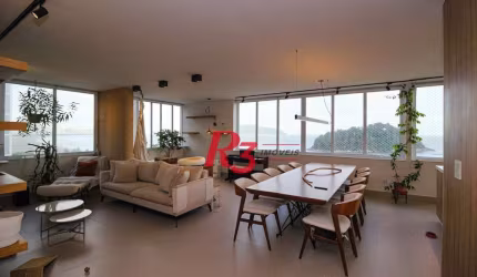 Apartamento com 3 dormitórios à venda, 215 m² por R$ 2.660.000,00 - José Menino - Santos/SP