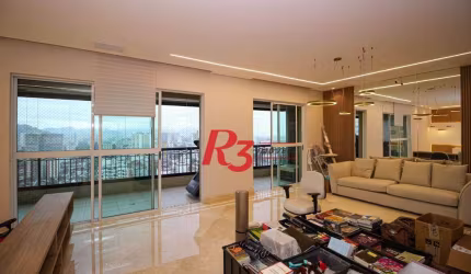 Apartamento com 3 dormitórios à venda, 204 m² por R$ 2.500.000,00 - Vila Rica - Santos/SP
