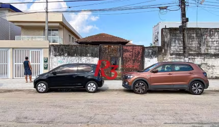 Terreno à venda, 314 m² por R$ 750.000,00 - Estuário - Santos/SP