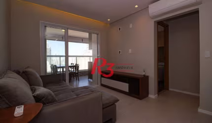 Apartamento com 2 Quartos para alugar, 65 m² por R$ 8.000/mês - Vila Rica - Santos/SP