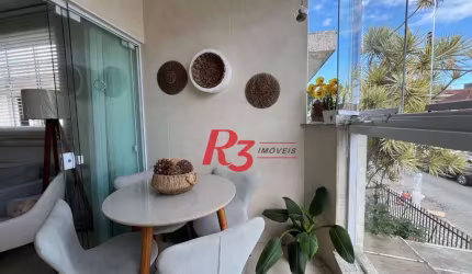 Casa com 2 dormitórios à venda, 80 m² por R$ 860.000,00 - Embaré - Santos/SP