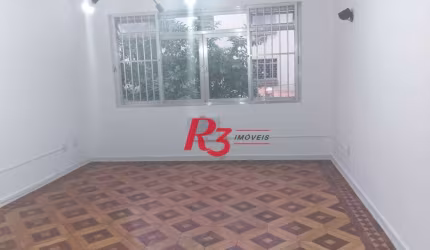 Apartamento com 3 dormitórios para alugar, 129 m² por R$ 4.500,00/mês - Gonzaga - Santos/SP
